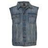 Urban Classics - Basic heren mouwloos Mouwloos jacket - Spijkerjas - Blauw Product image